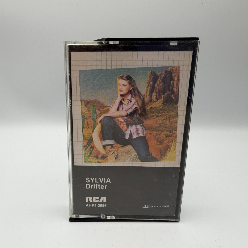 Sylvia Drifter Cassette Country Album 80s Vintage Music Prairie Disco Western
